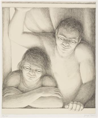 GEORGE TOOKER (1920-2011) Two prints.